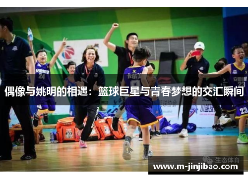 偶像与姚明的相遇：篮球巨星与青春梦想的交汇瞬间